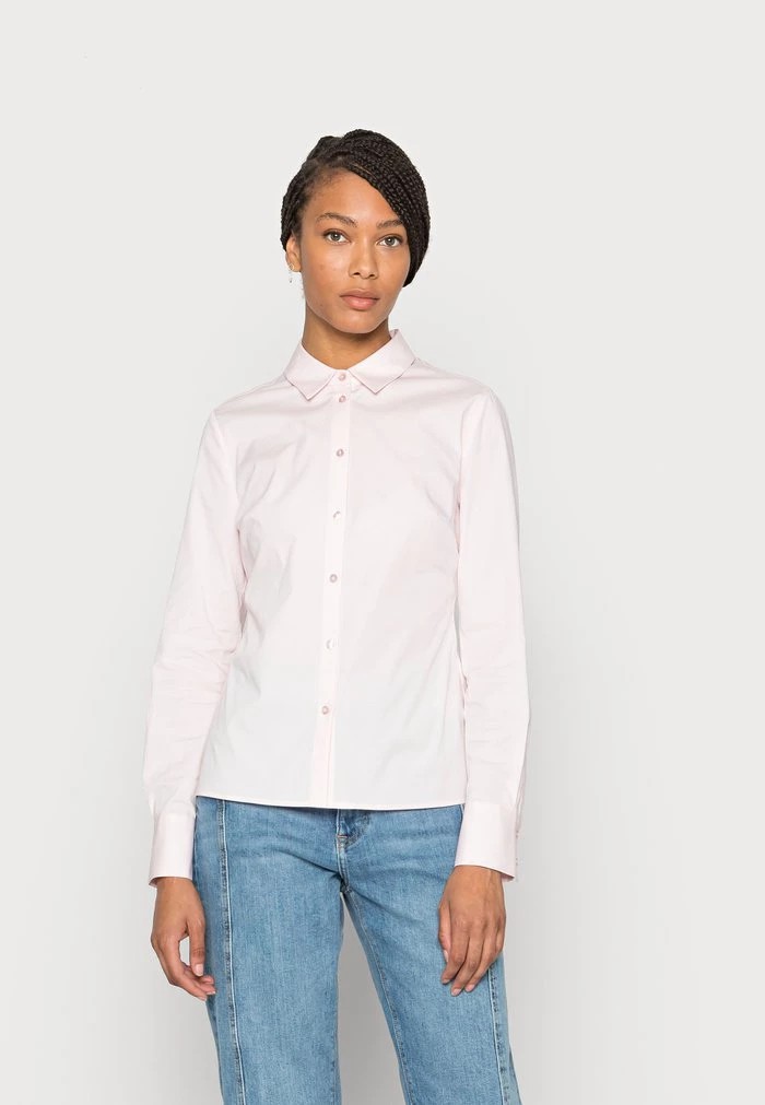 Chemise ANNA FIELD Anna Field Button-down Blouse Rose Femme | WCT-7996302